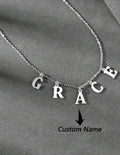 Name Necklace, Customized Letter