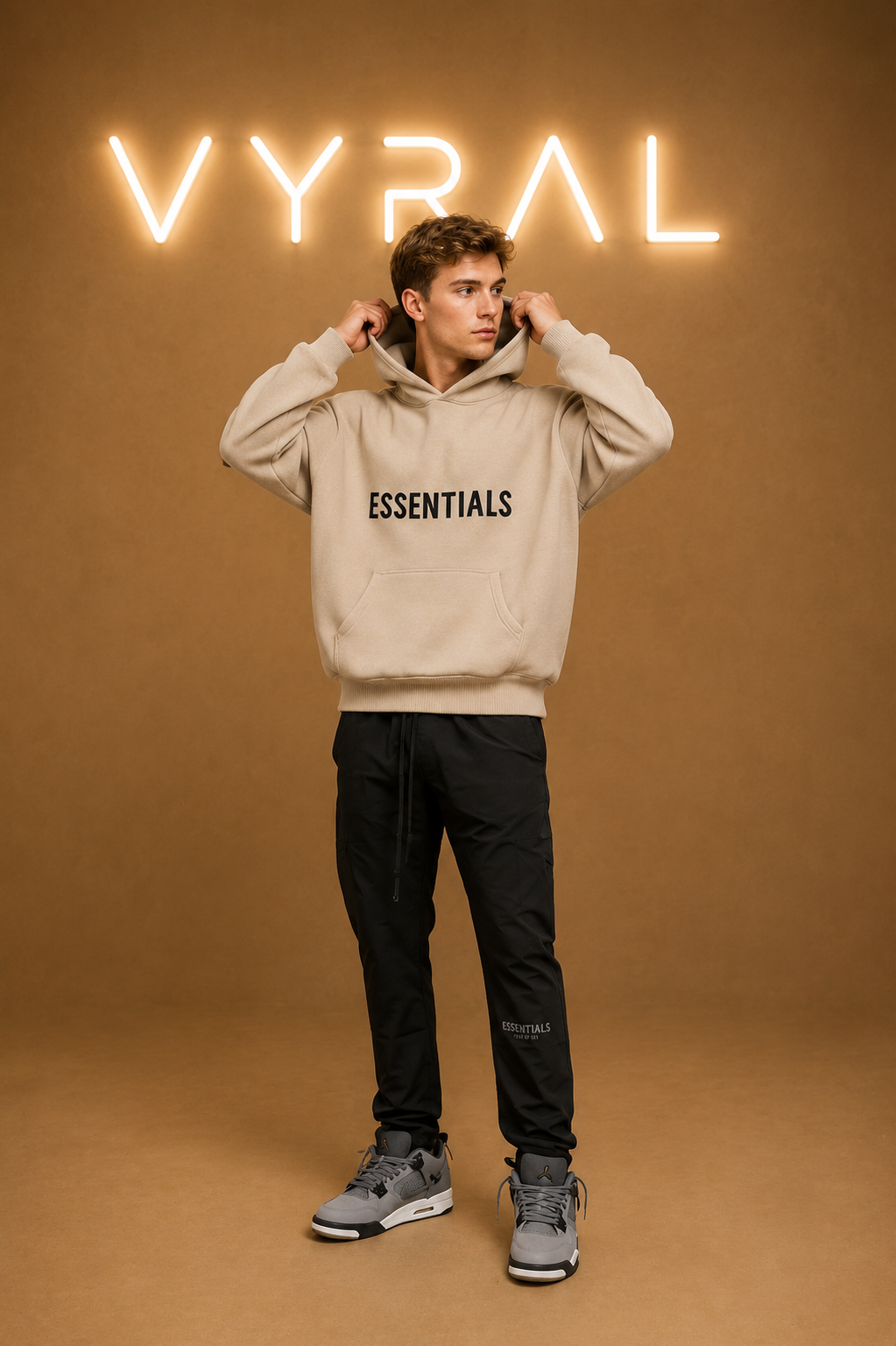 VYRAL 3D Silicon Applique Hoodies - Essential Streetwear Edition