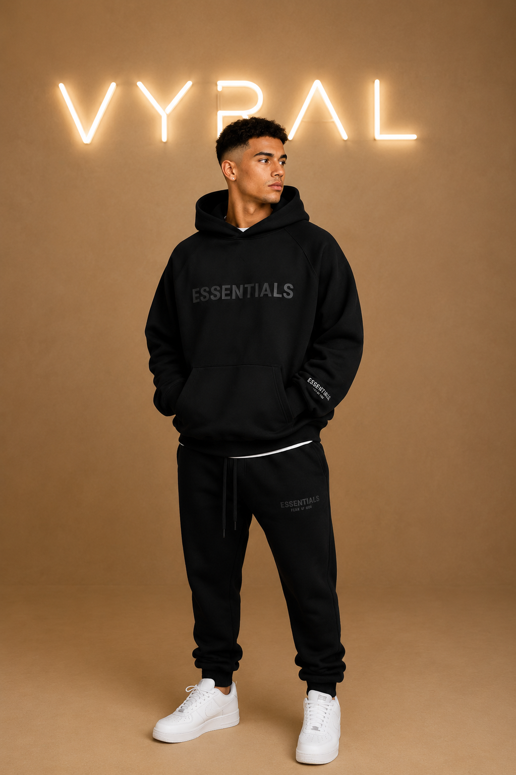 VYRAL 3D Silicon Applique Hoodies - Essential Streetwear Edition